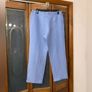 Ladies SIGRID OLSEN SPORT BAHAMA BLUE PANTS, BRAND NEW